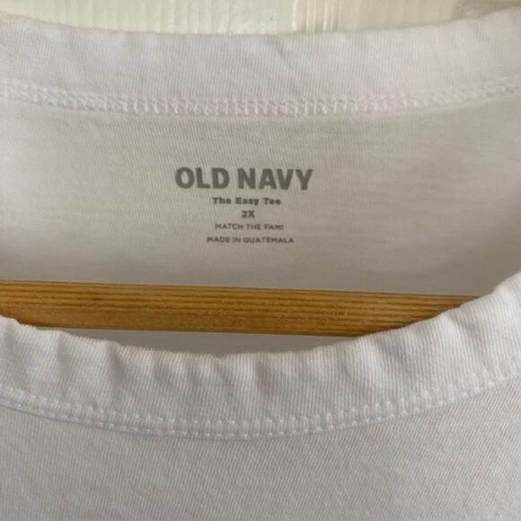 Old Navy The Easy Tee MERRY Christmas Tree Graphic Match the Fam! Men's 2X NWOT - Picture 3 of 6